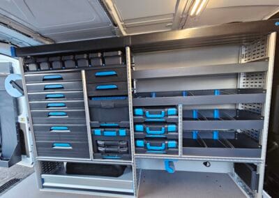 aménagement Sortimo dans Ford Transit 3300mm