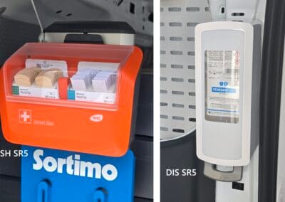 distributeur de pensement PSH SR5 ref: 1000018386 distributeur de désinfectant DIS SR5 ref: 1000018631